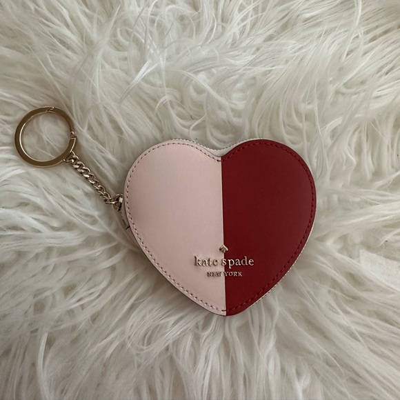 kate spade Handbags - Kate spade Loveshack Heart Coin Purse